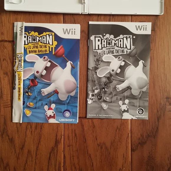 Rayman Raving Rabbids Wii Video Game - Picture 3 of 7